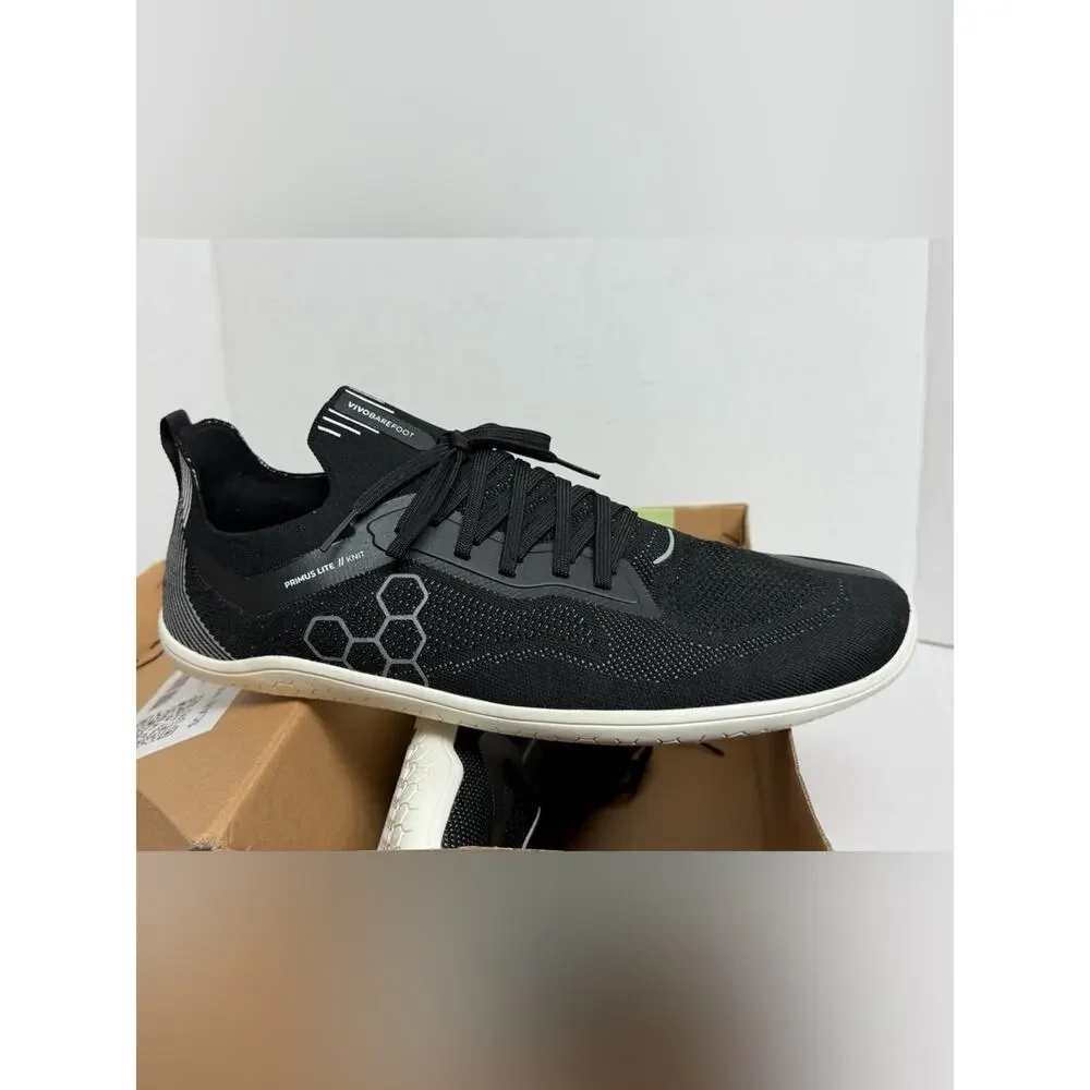 Vivobarefoot Primus Lite Mens Obsidian Size 12.5 US 11.5 UK 46 EU NEW
